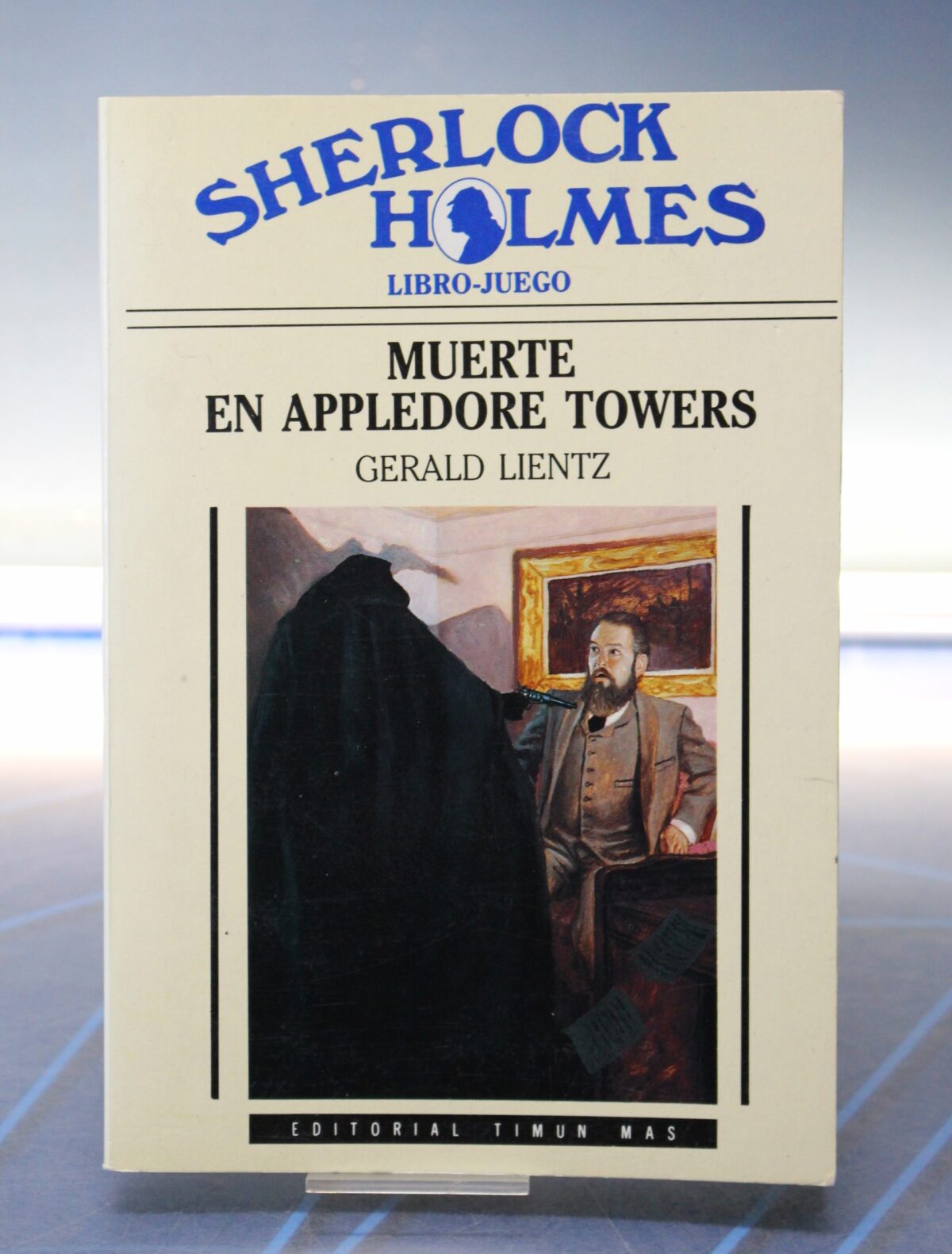 IMG_9157 Sherlock Holmes Libro-Juego: Muerte en Appledore Towers. G. Lientz. - Imagen 1