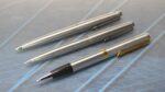 3 Bolígrafos Inoxcrom. Vintage.