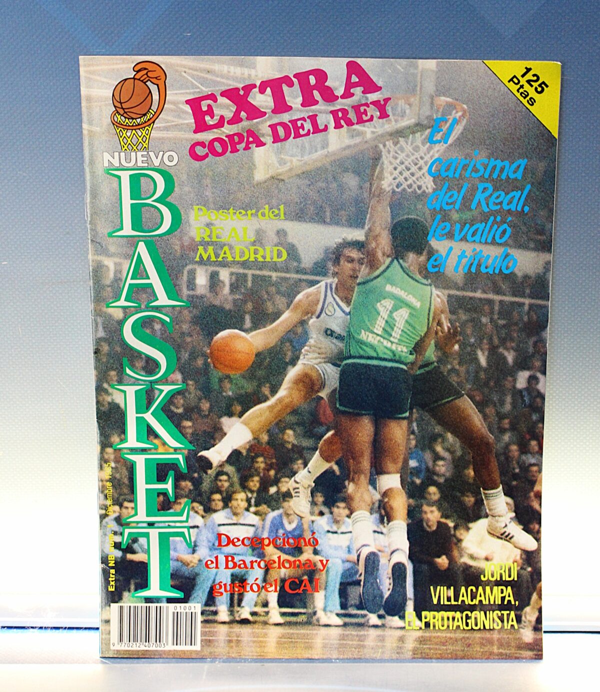 IMG_9218 Revista Baloncesto: Nuevo Basket Extra Copa del Rey 1985. - Imagen 1
