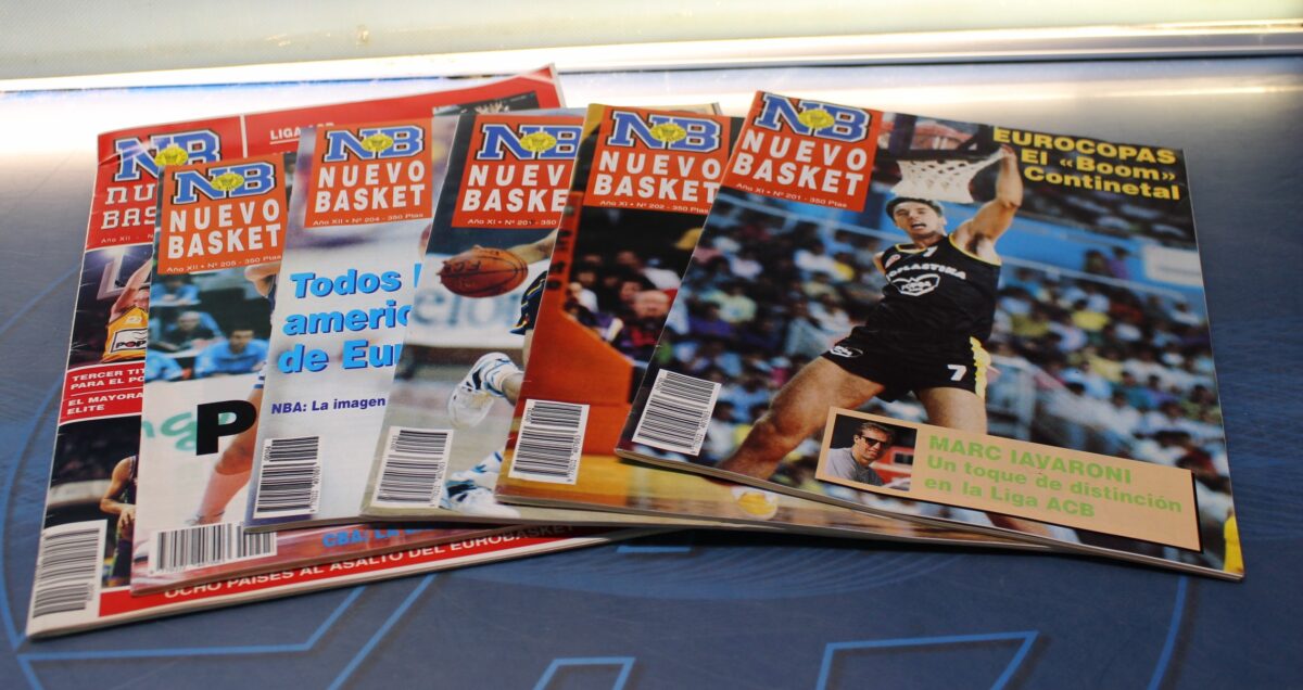 IMG_9223 6 Revistas Baloncesto: Nuevo Basket 201-206, 1990-91. - Imagen 1