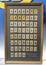 Cuadro: Sellos colección Trajes Regionales de España, 1971.