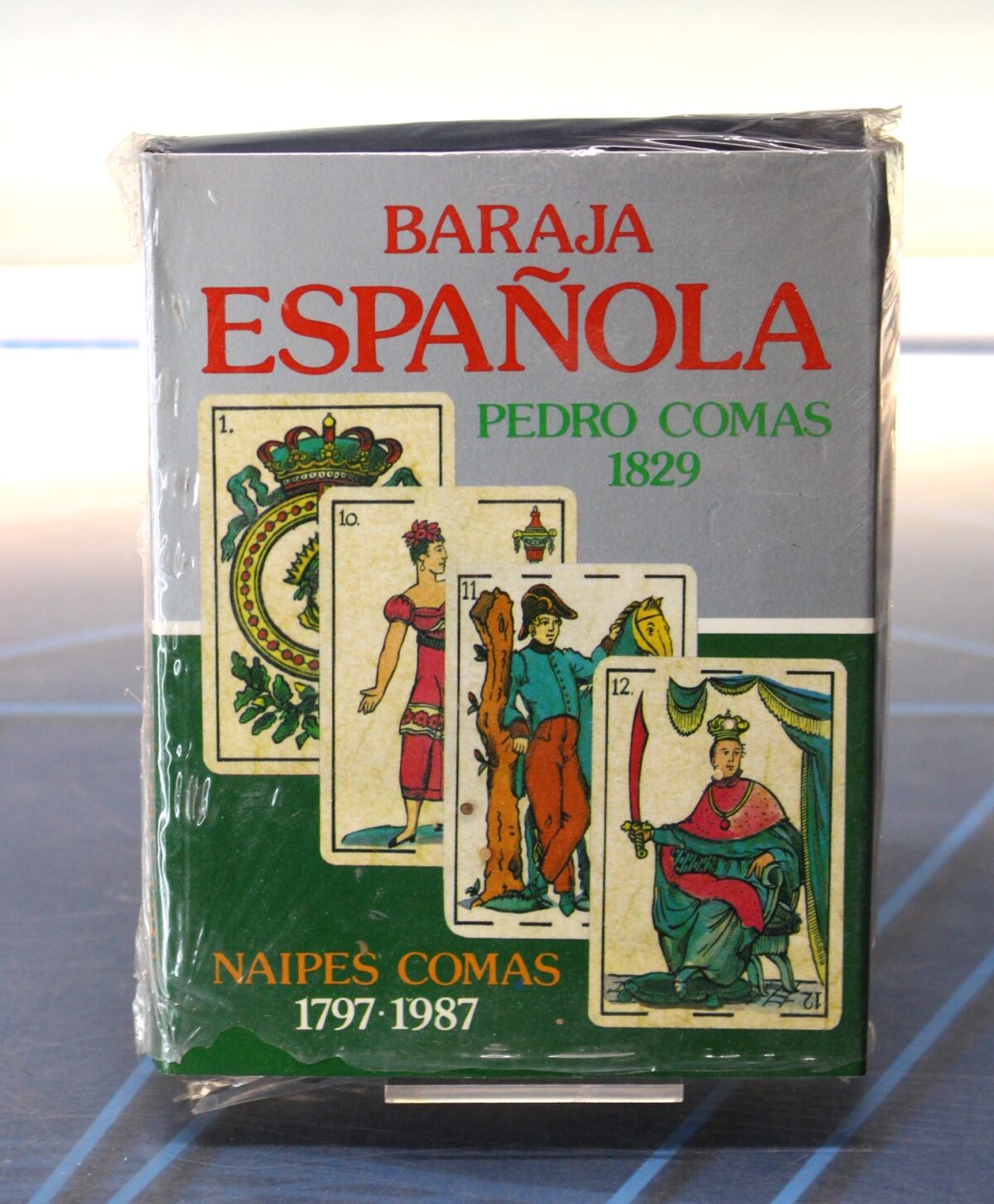 IMG_9310 02. Baraja Española Pedro Comas 1829. Naipes Comas 1797 – 1987. - Imagen 1