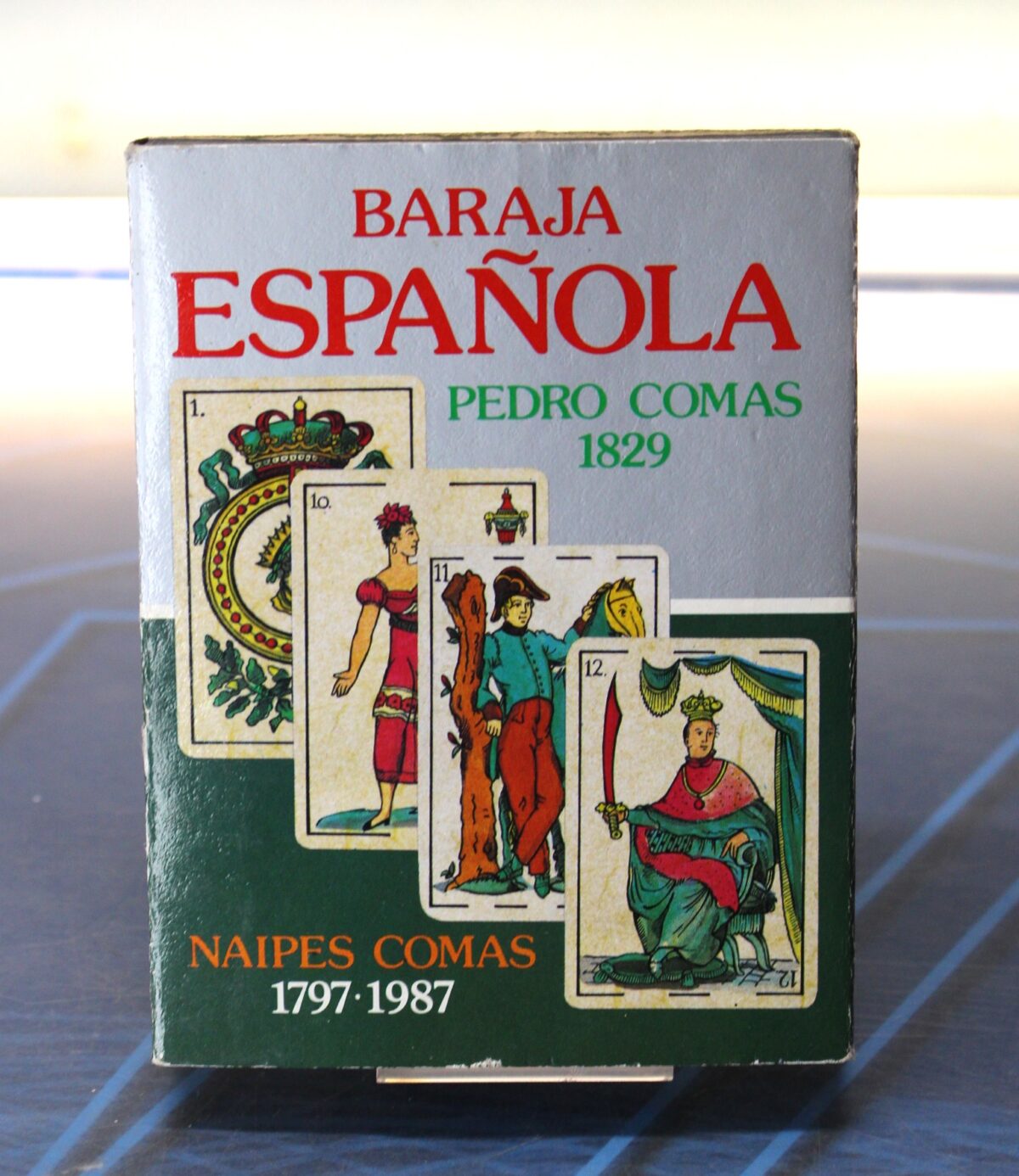 IMG_9314 03. Baraja Española Pedro Comas 1829. Naipes Comas 1797 – 1987. - Imagen 1