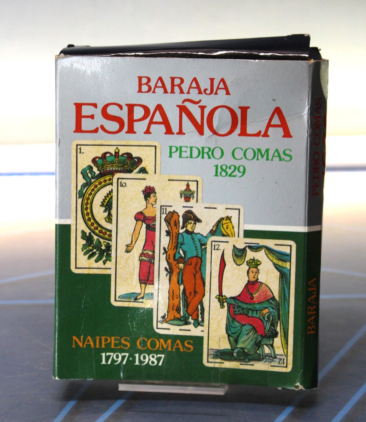 IMG_9320 04. Baraja Española Pedro Comas 1829. Naipes Comas 1797 – 1987. - Imagen 1