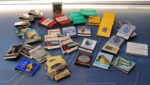 40 cajas de cerillas vintages. Publicidad y hoteles.