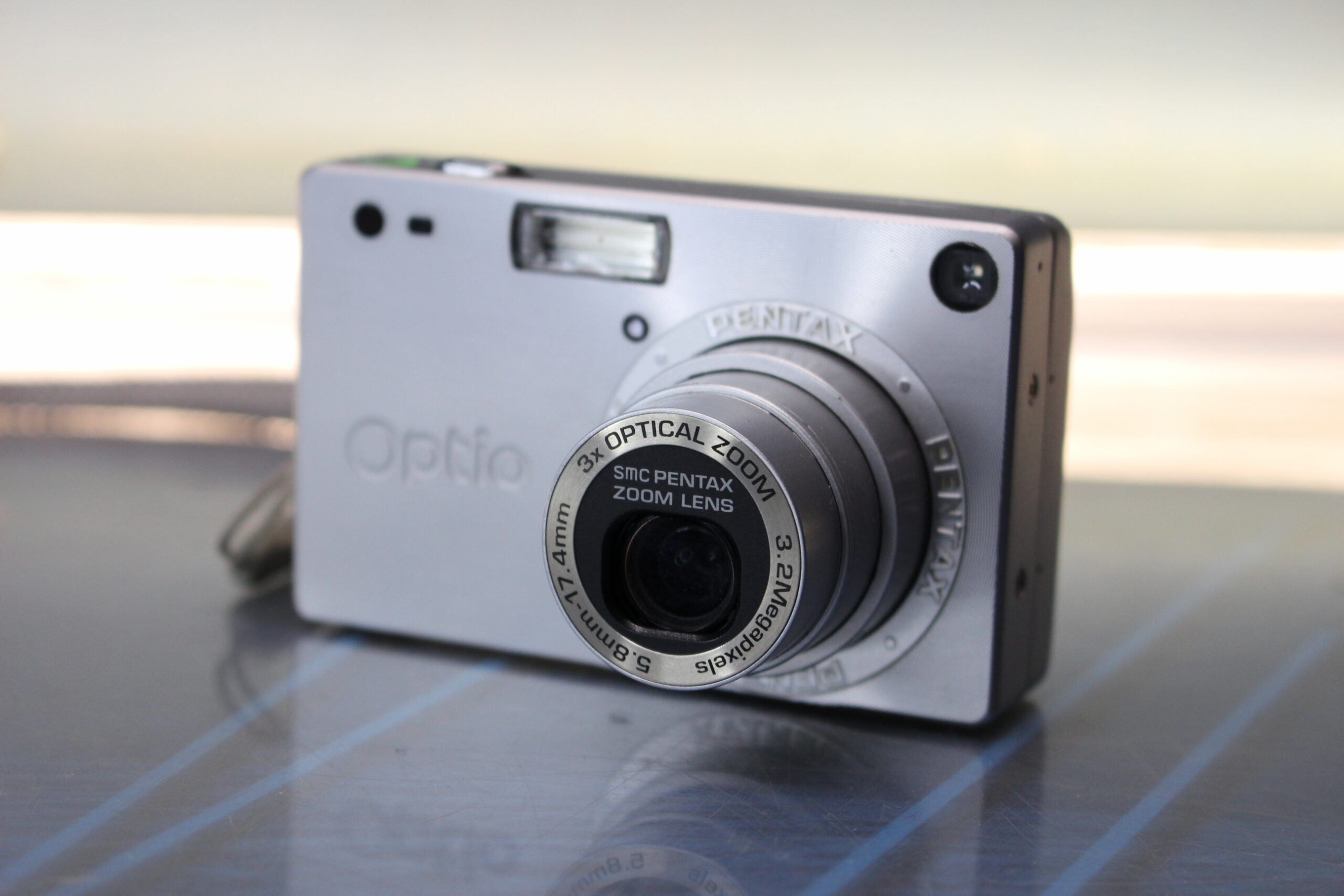 Cámara fotográfica digital compacta Pentax Optio S.