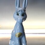 01, Porcelana Casades. Burrito monocromático azul.