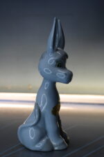 01, Porcelana Casades. Burrito monocromático azul. - Imagen 2