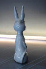 01, Porcelana Casades. Burrito monocromático azul. - Imagen 6