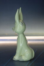 02, Porcelana Casades. Burrito monocromático amarillo. - Imagen 4