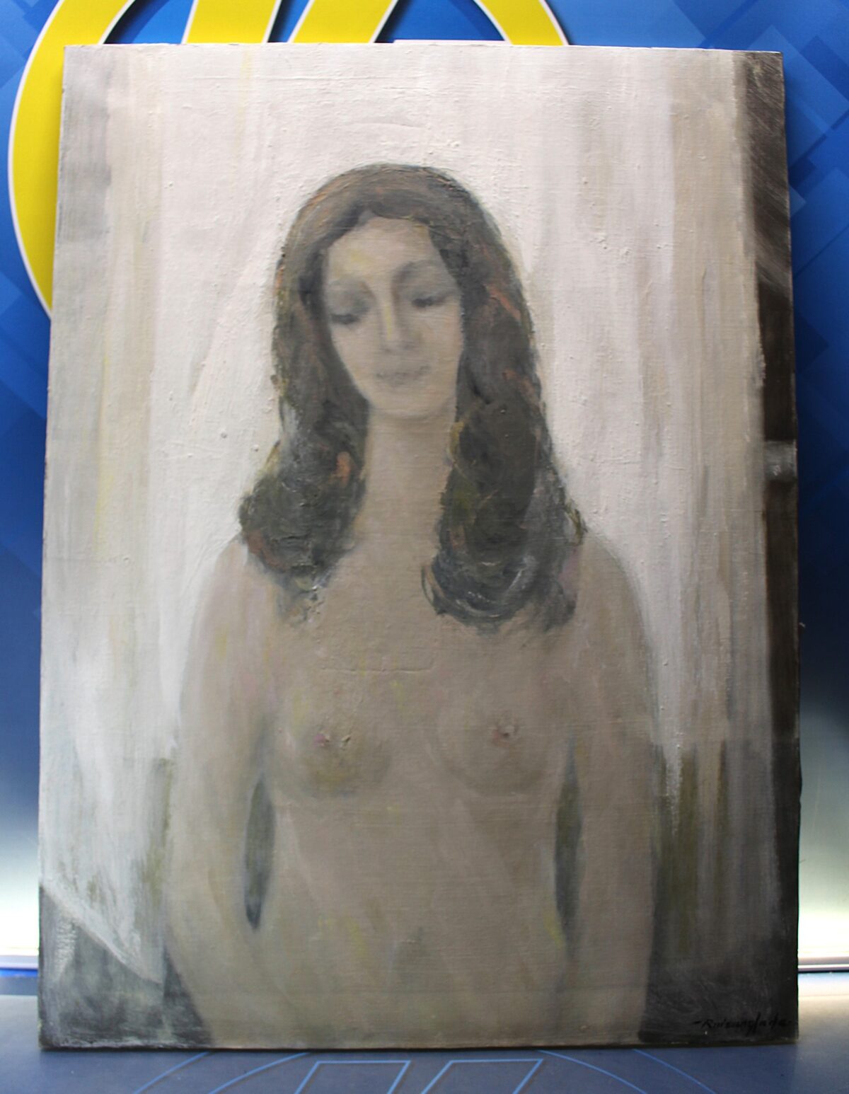 IMG_9647 Desnudo femenino. Óleo sobre lienzo de Ruizanglada - Imagen 1