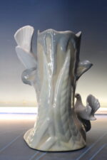 Porcelanas Mestre. Jarrón con palomas. Vintage. - Imagen 7