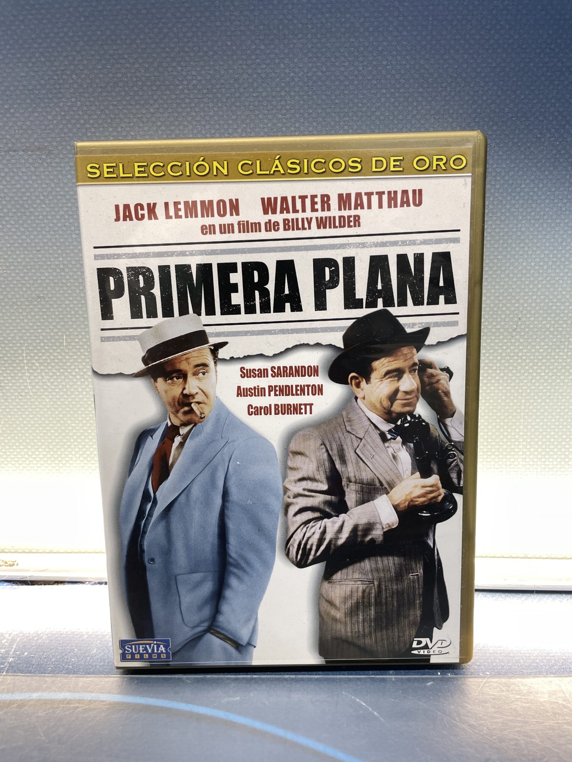 DVD primera plana