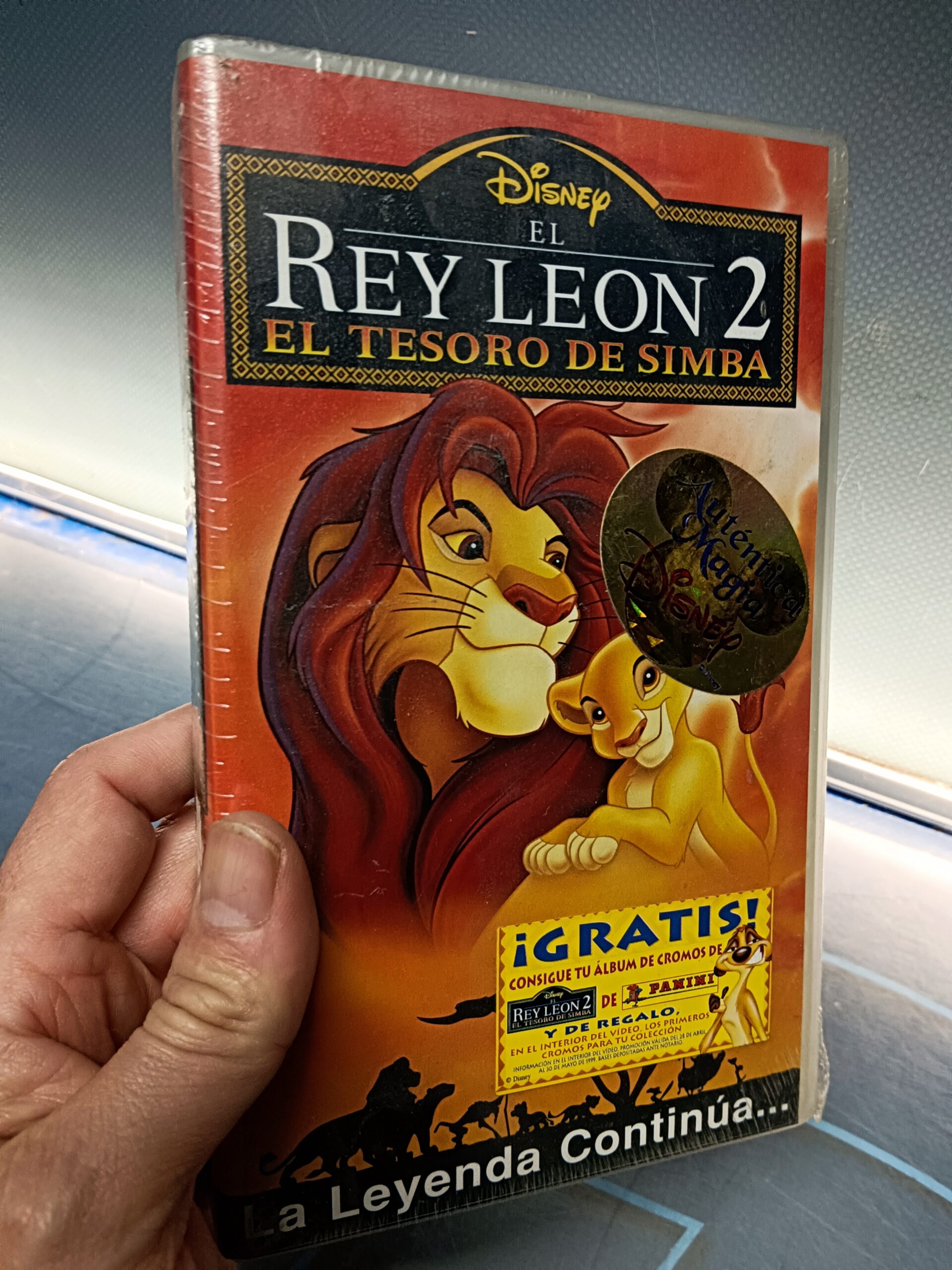 Película VHS , El Rey León 2, El Tesoro de Simba, nueva precintada