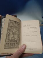 4 libros religiosos años 30, con Jesus al paraíso, manual de piedad y mas - Imagen 13