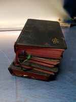 4 libros religiosos años 30, con Jesus al paraíso, manual de piedad y mas - Imagen 3