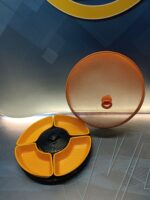 Bandeja cerámica aperitivos MR Hispania 32x32x08 cm, Manises