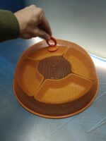 Bandeja cerámica aperitivos MR Hispania 32x32x08 cm, Manises - Imagen 2