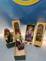 3 marionetas + Muñecas,  Brujas de la suerte