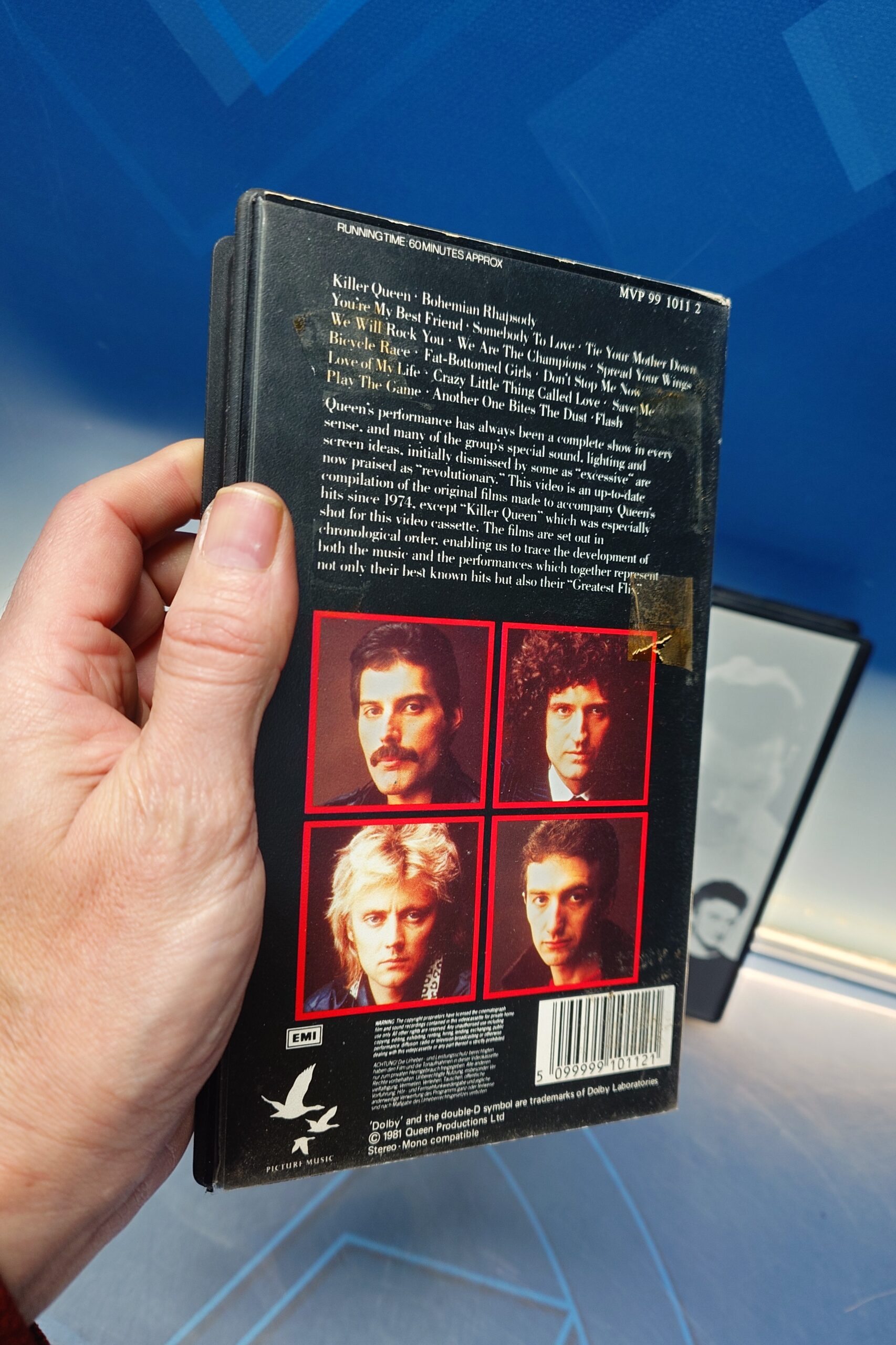 Lote 3 VHS Queen Greatest Flix I, II y III - VendeloAmazing
