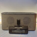 Altavoces, Radio Reloj Sony ICF-CS10IPMK2 Negro, con base para Ipod