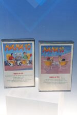2 casettes, casete Max Mix 10 - DOBLE CASETE MAX MUSIC 1990