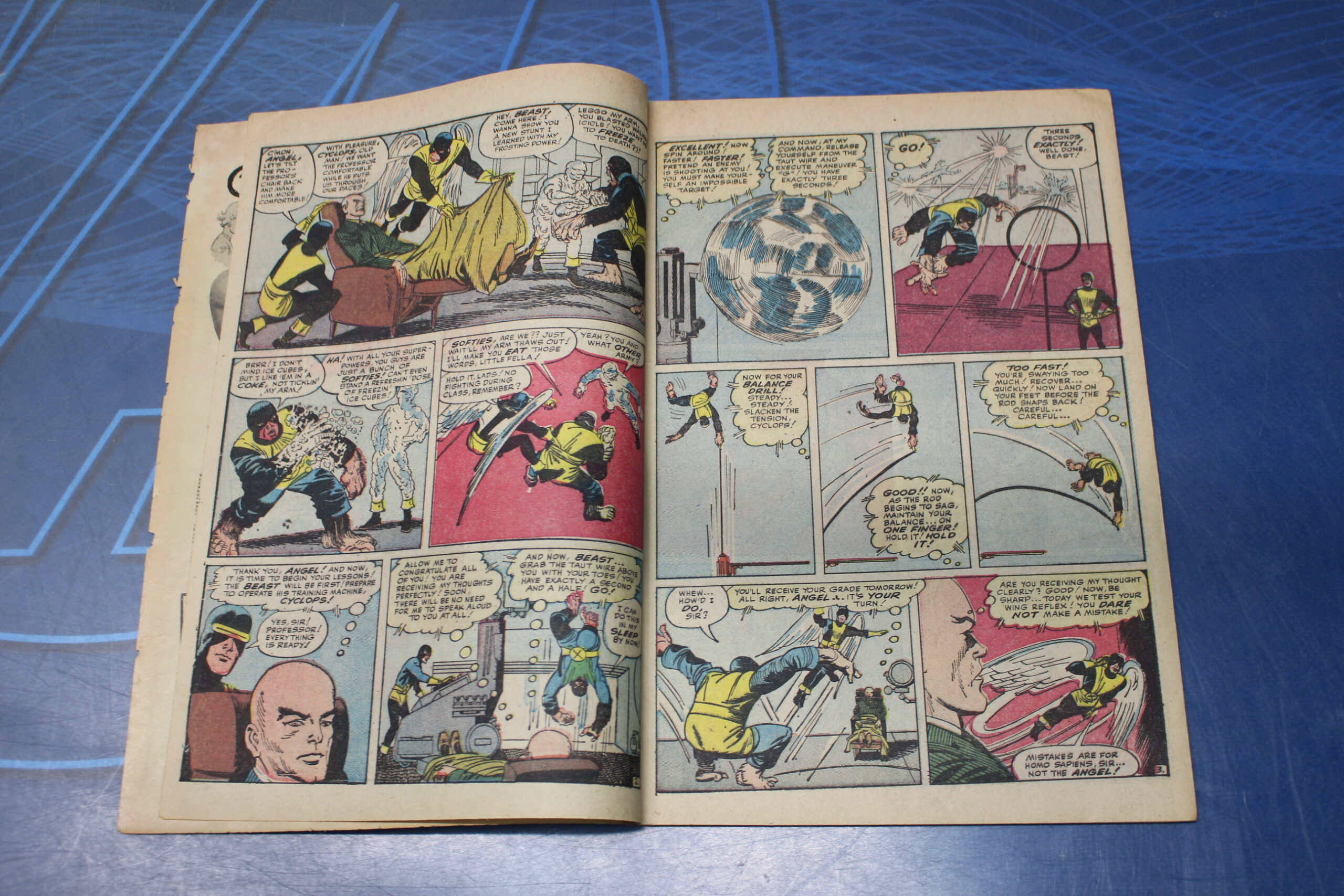 Sam Rosen Marvel Marvel Comics: X-MEN #1, 1963. UK. Stan Lee. Jack Kirby, Sam Rosen ...