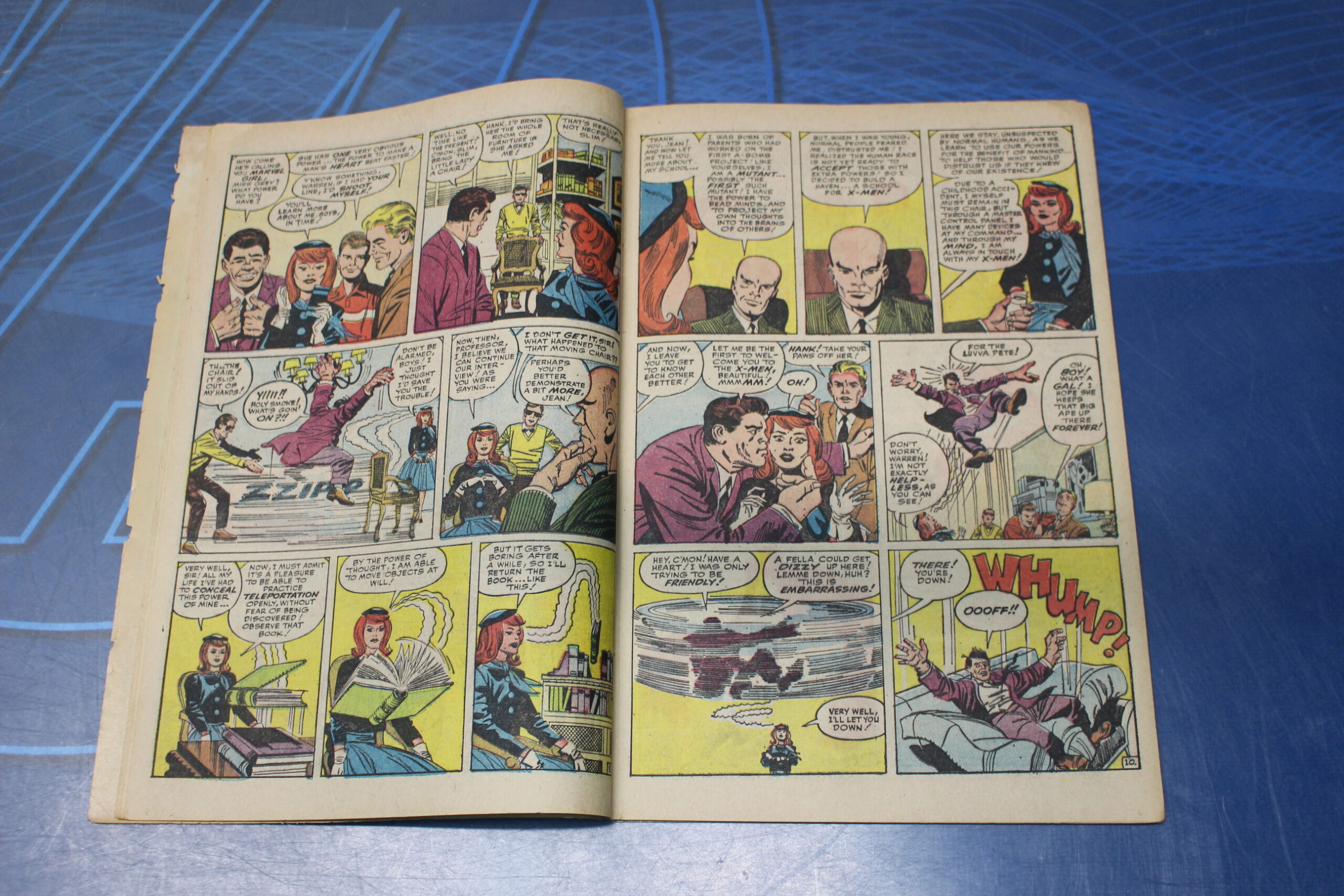 Sam Rosen Marvel Marvel Comics: X-MEN #1, 1963. UK. Stan Lee. Jack Kirby, Sam Rosen ...