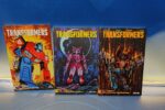 comic, Transformers, tomo 1, 2 y 3