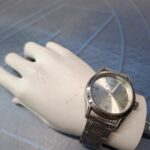 Reloj Twin plateado