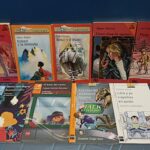 9 libros, cuentos juveniles el barco de vapor