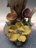 Jarron porcelana , 31x17x16 cm, sin taras, copodimonte - Imagen 2