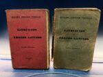 dos libros, EJERCICIOS Y TROZOS LATINOS (1932) benjamin temprano temprano