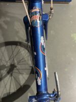 bicicleta Orbea plegable vintage de color azul - Imagen 5