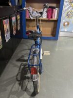 bicicleta Orbea plegable vintage de color azul - Imagen 6