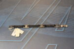 1. Pulsera de plata de ley y cuero negro Le Cadó, Roberto Torreta. - Imagen 4