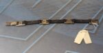 1. Pulsera de plata de ley y cuero negro Le Cadó, Roberto Torreta. - Imagen 3
