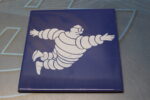 Michelín: 4 azulejos de taller sin uso. Bibendum. Cicosa. Años 70. - Imagen 6