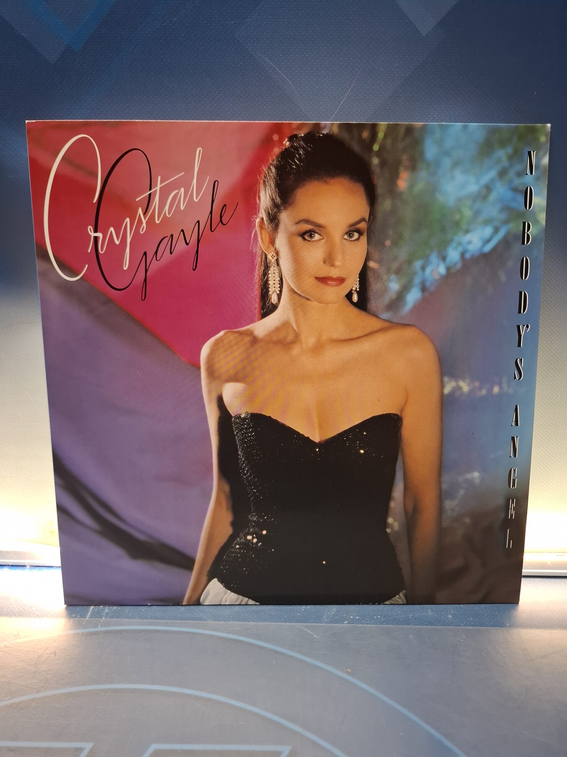 20260603_091611 Disco, Lp, Crystal Gayle, Nobodys Angel, 1988 - Imagen 1