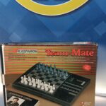 Ajedrez electrónico completo con su caja team mate kasparov saitek