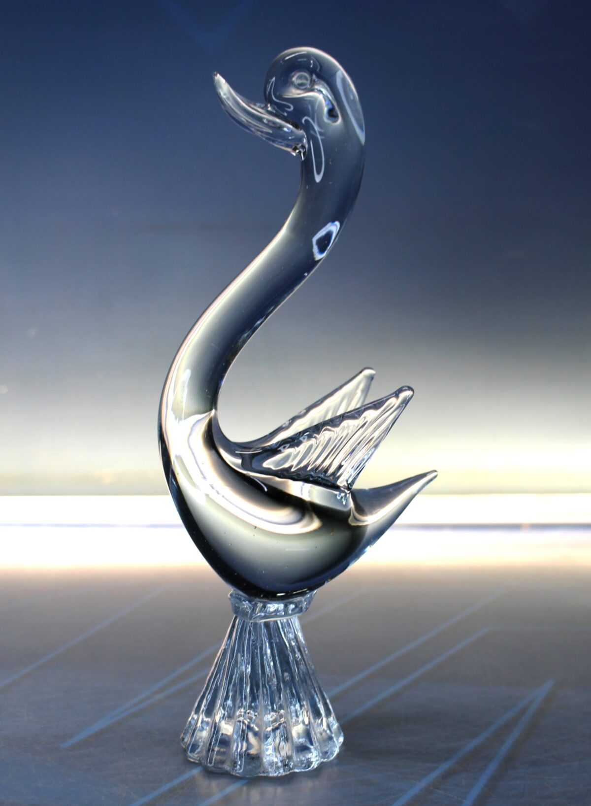 IMG_3702 Cisne, pato en cristal de Murano. - Imagen 1