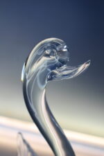 Cisne, pato en cristal de Murano. - Imagen 3