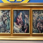 Tríptico de El Greco. Serigrafía