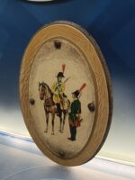 Marco de madera ovalado, dragones del regimiento caballería española 42x28 cm - Imagen 8