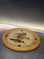 Marco de madera ovalado, dragones del regimiento caballería española 42x28 cm - Imagen 3