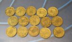 01. 15 Monedas de 1 Peseta de 1966. - Imagen 2