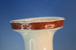 21. Jarrón de porcelana con esmalte craquelado de Japón. Pintado a mano. - Imagen 9