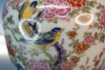 21. Jarrón de porcelana con esmalte craquelado de Japón. Pintado a mano. - Imagen 8