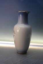 23. Jarrón de porcelana China. Pintado a mano. Vintage. - Imagen 2