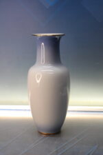 23. Jarrón de porcelana China. Pintado a mano. Vintage. - Imagen 8